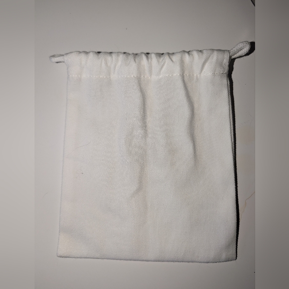 Dior White Drawstring Pouch - Picture 2 of 4